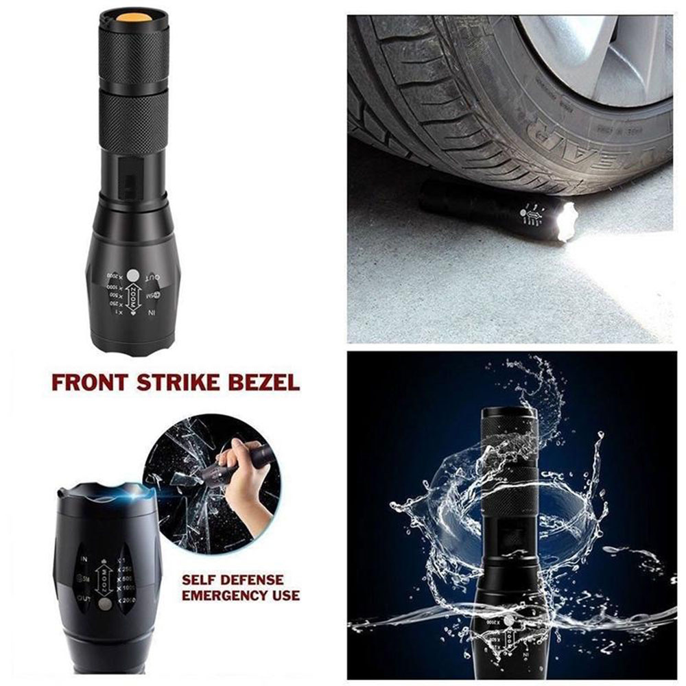 LED Baterijska lampa + baterija 18650